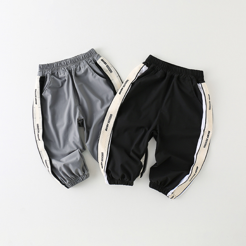 【瑞瑞妈】男童速干裤夏季2024新款韩版洋气薄款防蚊裤子AK805