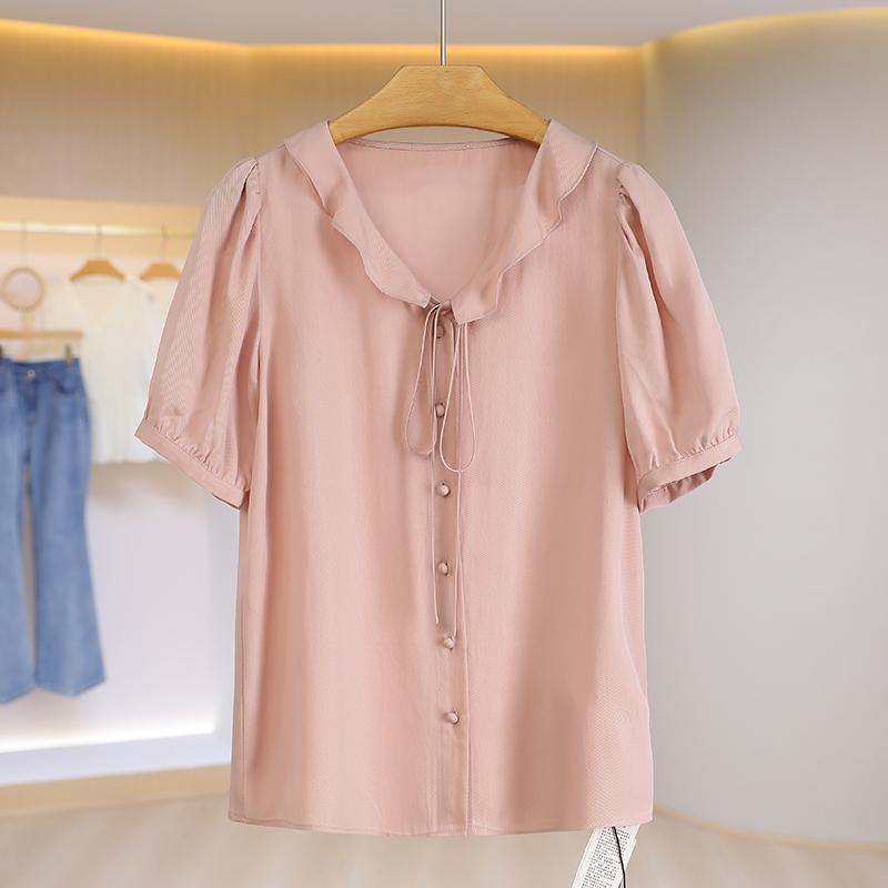 【菲菲专属X&XH】A520#品牌气质女装上衣#MBT46S053