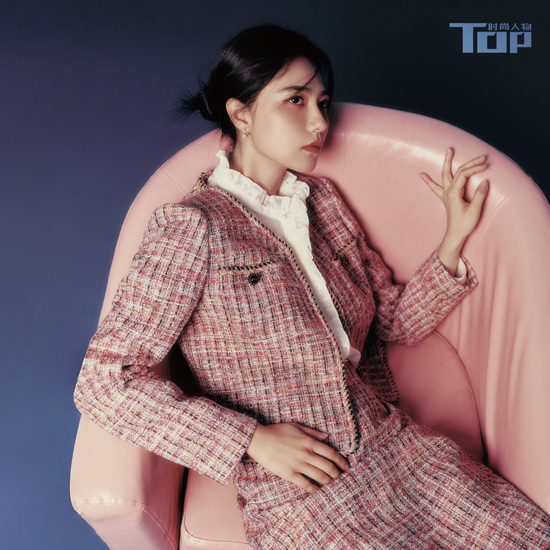 LIME/莱茵【浪漫狂想曲】冬季玫瑰花呢外套LMFD9ACCJ102