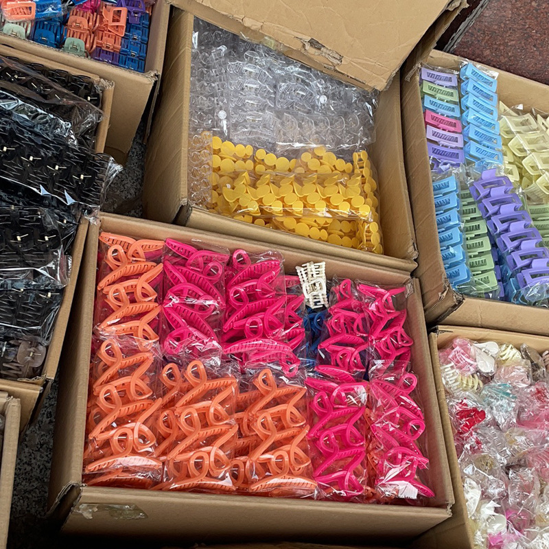 DIY时尚可爱气质卡通混款发饰玩具文具