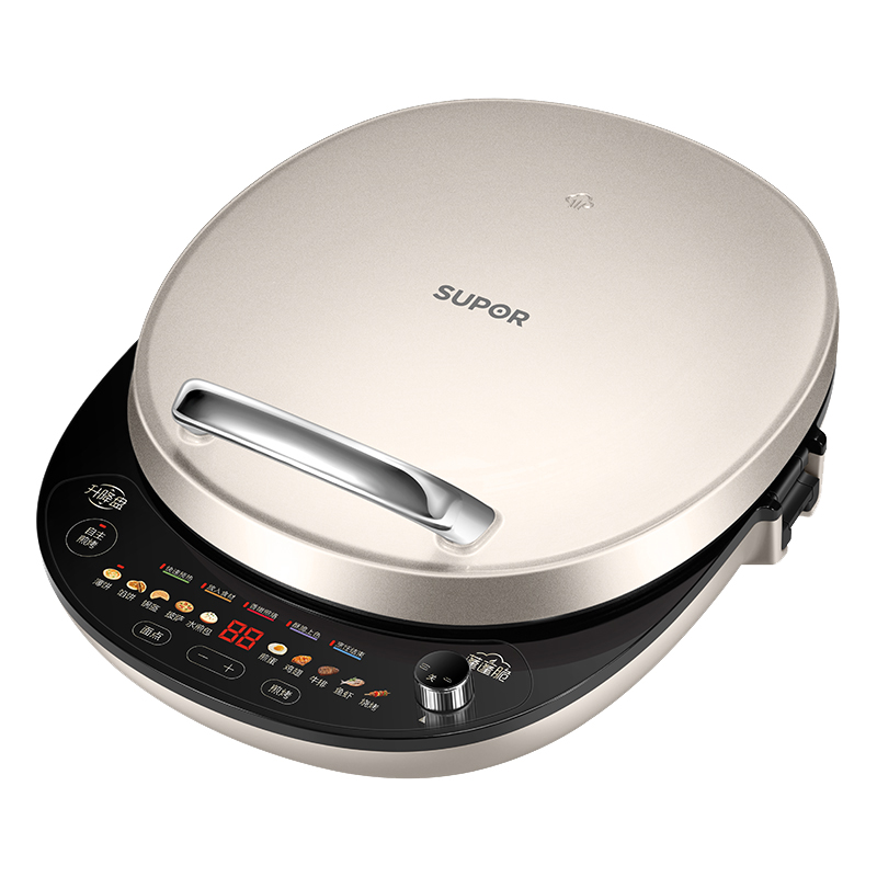 SUPOR/苏泊尔电饼铛家用双面加热蒸汽煎烤32CM烤盘早餐机JD32AQ18