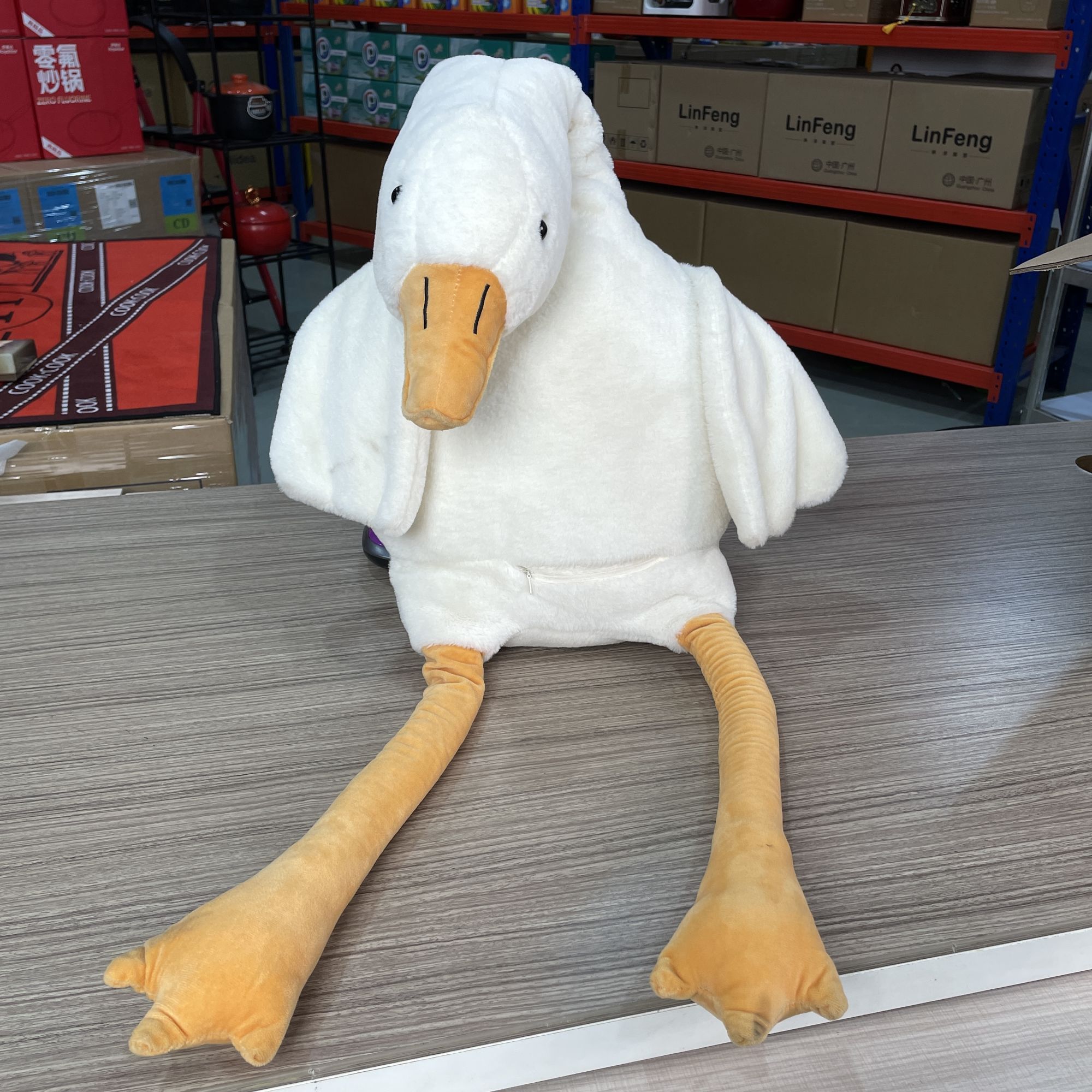 家用可爱抱枕大白鹅