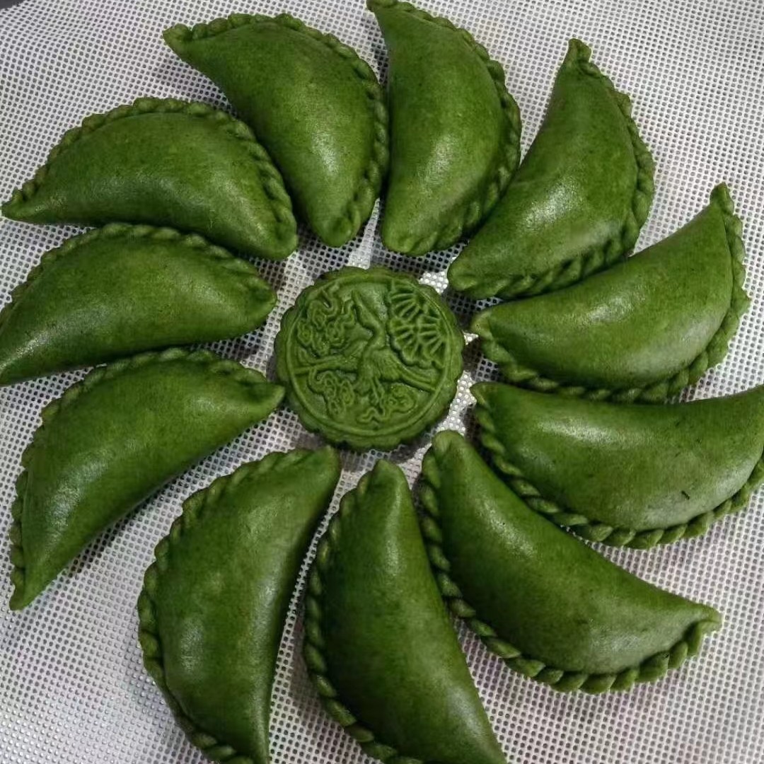 顺丰包邮江西艾叶果清明果米浆米粿手工新鲜艾草青团子糍粑笋腌菜