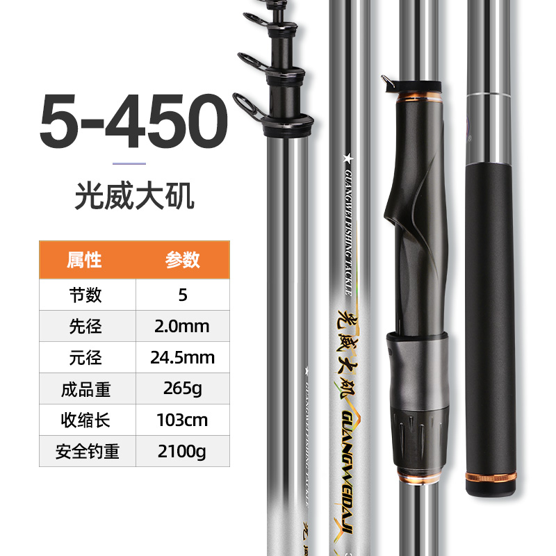 【光威官方福袋】光威大矶5-4.5（无盒 不支持退换）