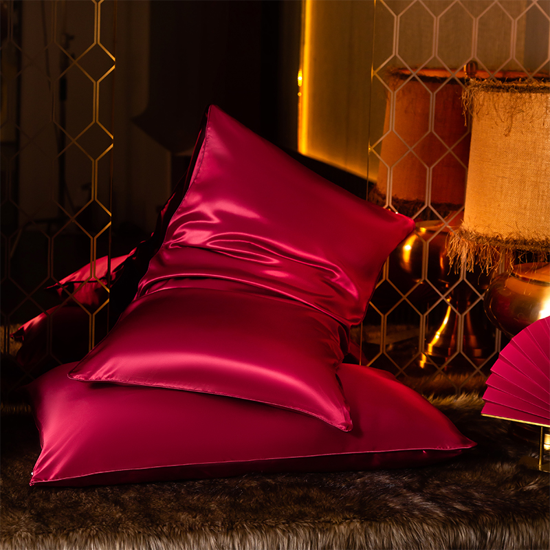 思辰家纺重磅真丝枕芯100%桑蚕丝护颈助眠单双人星级酒店枕套枕芯