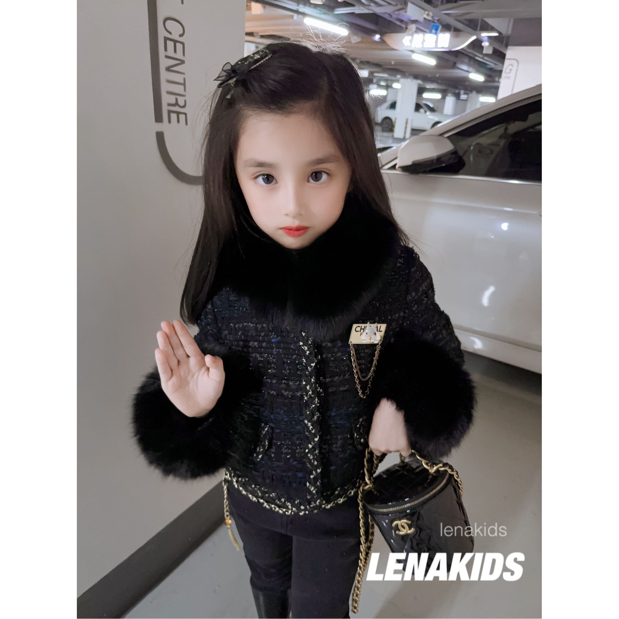 LENAKIDS时髦链条胸针