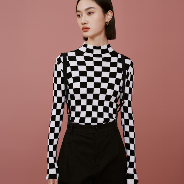 新款领套头毛针织衫时尚百搭半高领打底M733301934