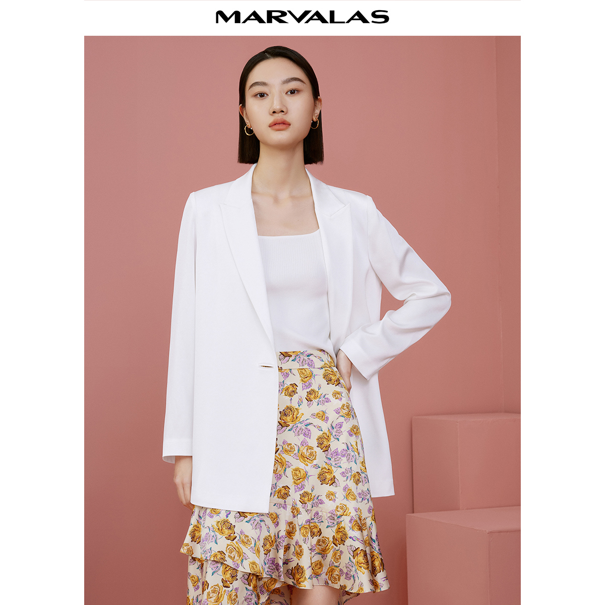 【芊芊专属】简约薄款通勤西装夏季气质高级感时尚西服M423300452