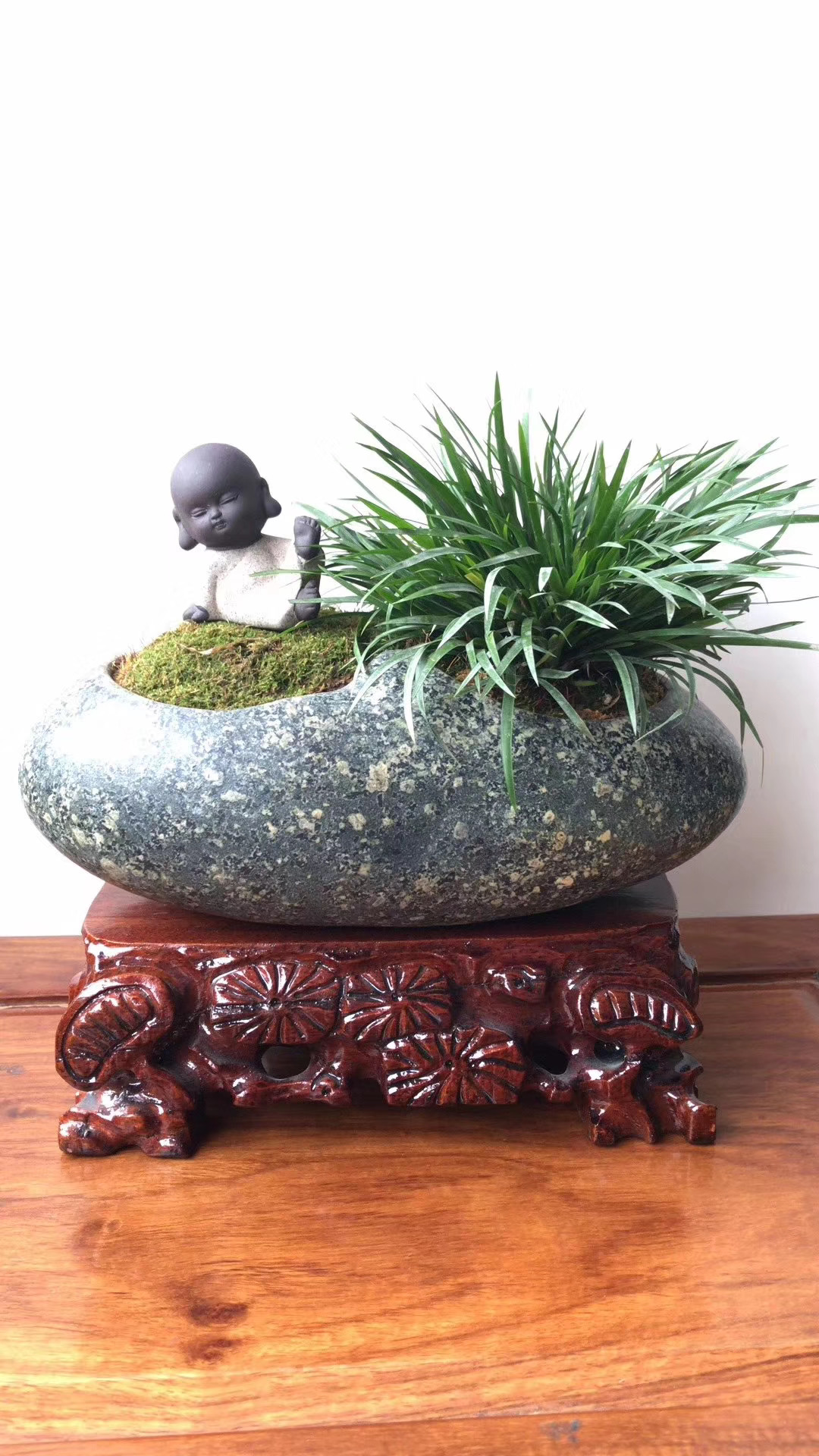 精品长江原石花瓶花盆直播间链接《一物一拍》小蒋石艺