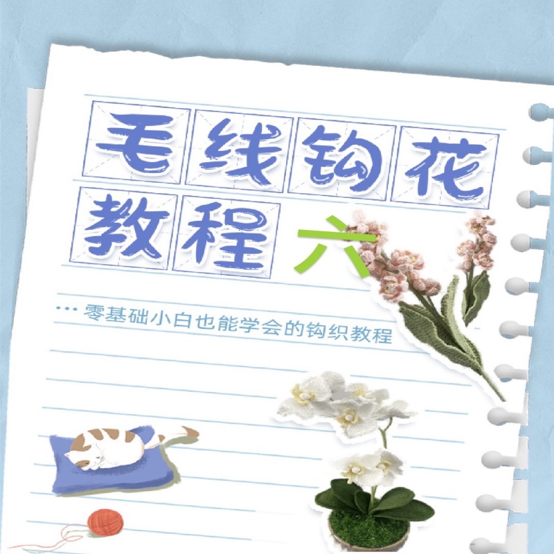 各种毛线钩花六（分销）