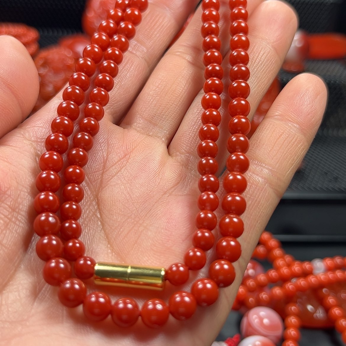 【闪购商品】南红玛瑙，未镶嵌小****风