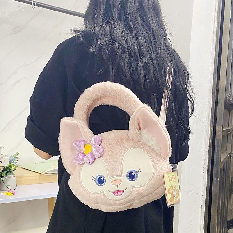 玲娜贝儿小狐狸毛绒包包少女心可爱单肩斜挎包休闲卡通玩偶手提包