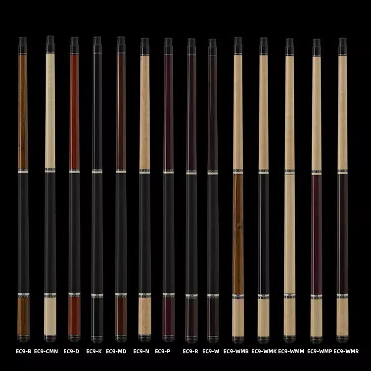 日本进口MEZZ美兹EC9九球杆职业大头花式9球台球杆混二前支桌球杆