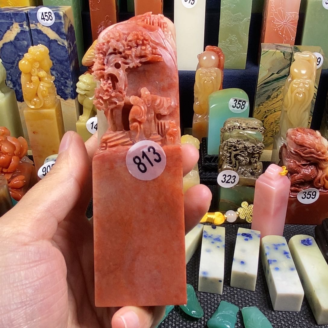 老挝石篆刻作品展