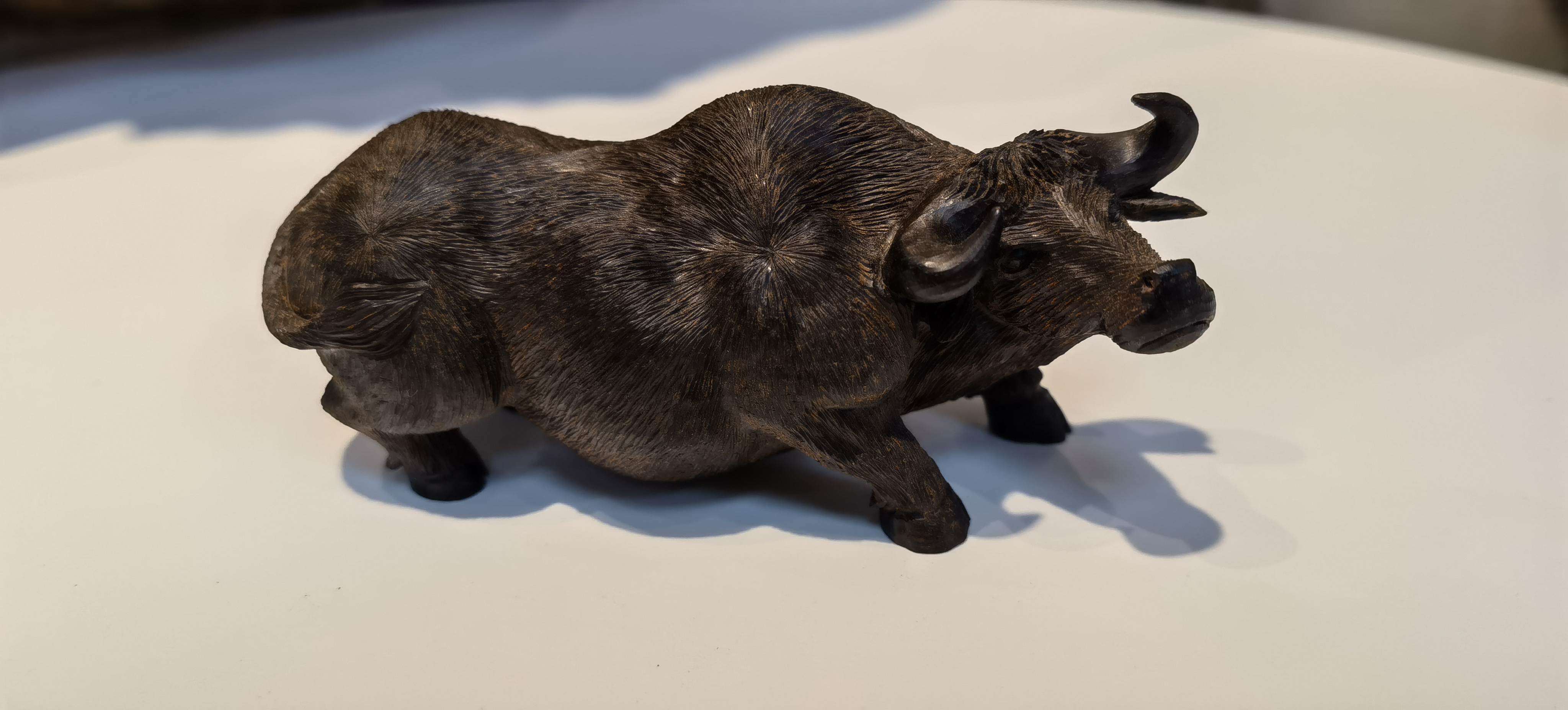 中国风仿真水牛摆件创意小玩件