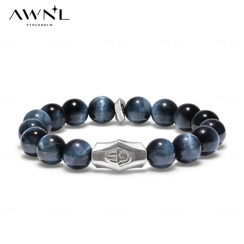 AWNL哈姆萨之手鹰眼石手链正品轻奢珠宝送男友高级质感礼物时尚
