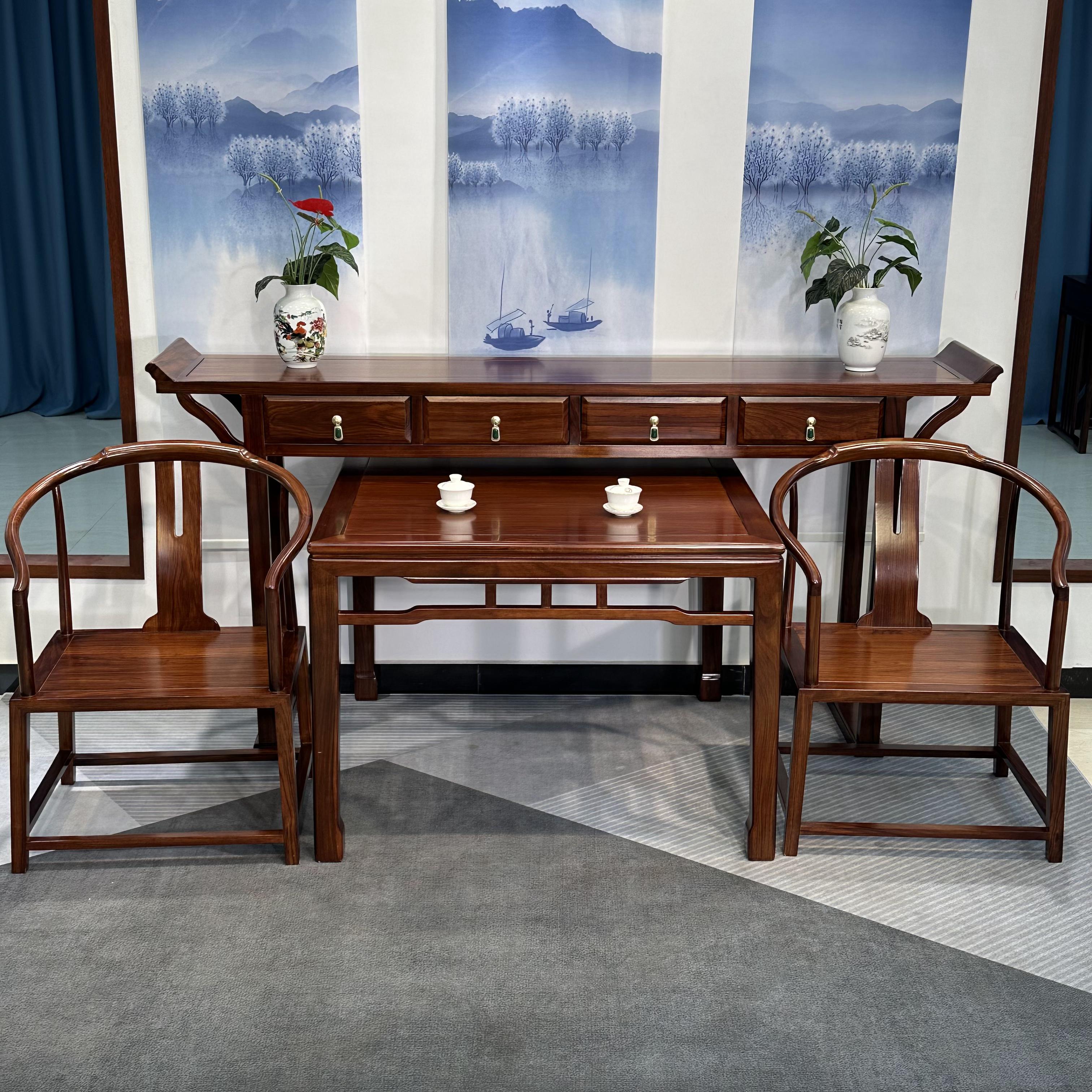 中式桥台中堂条案供桌佛台供台客厅条几玄关神台桌长条桌