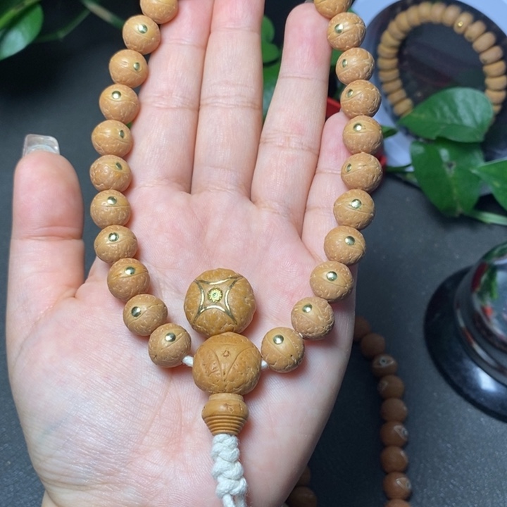 手串10mm玲珑铜尼泊尔凤眼手持