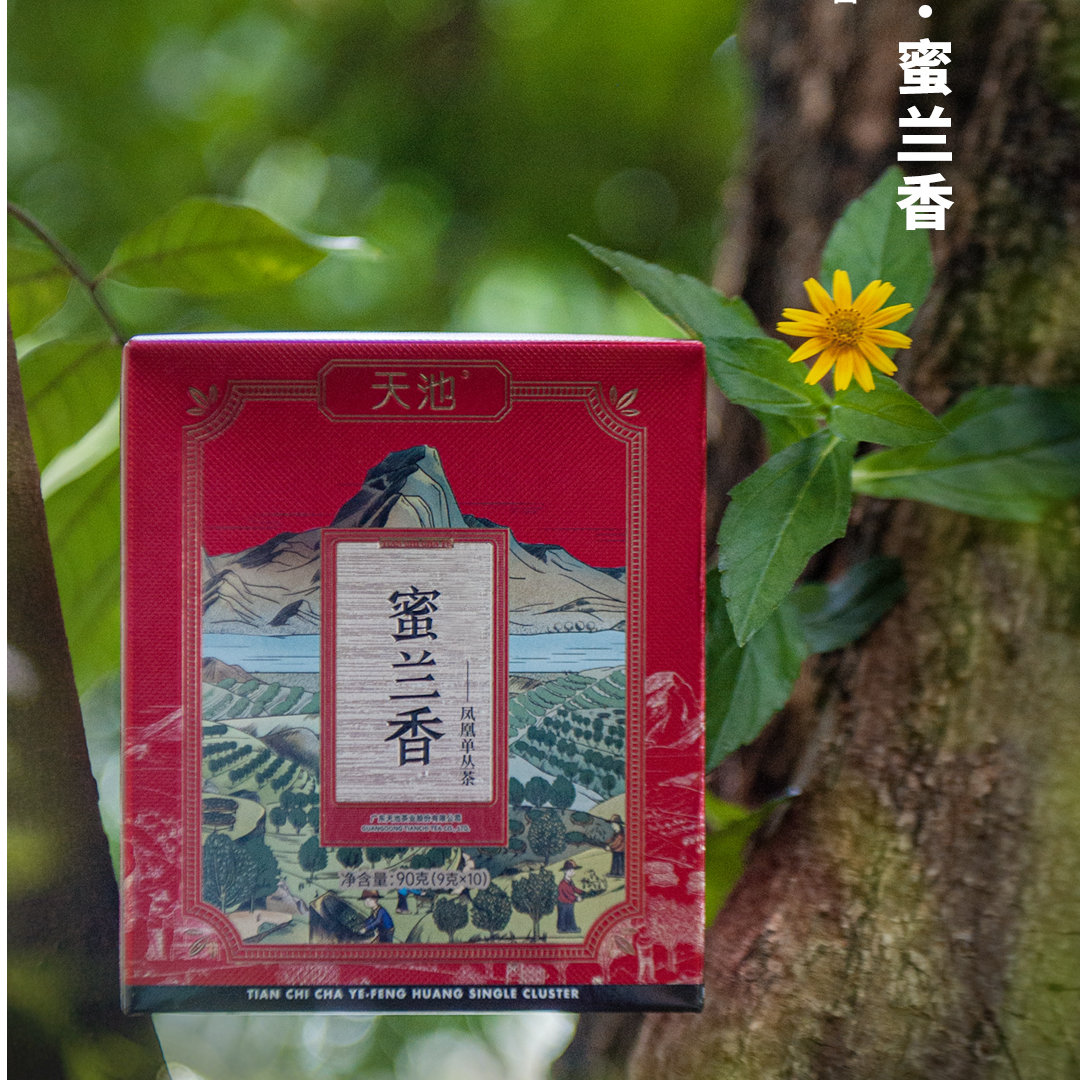 1392天池茶业七彩盒装系列 蜜兰香 乌岽高山潮州凤凰单丛茶90g/盒