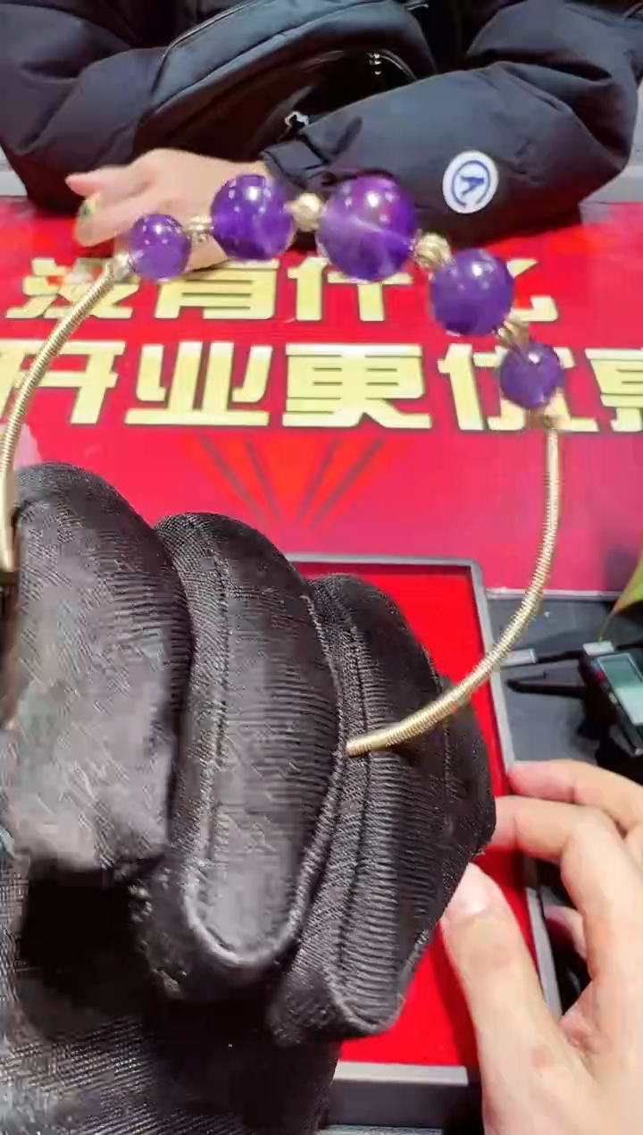 【闪购商品】水晶手链合金A2水晶手镯