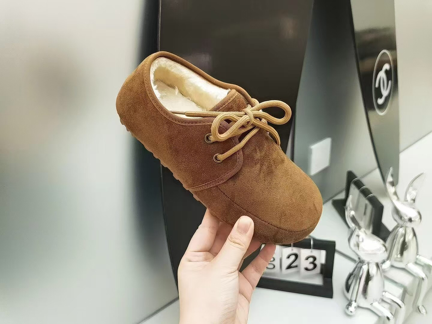 新款夏古勃肯鞋2025百搭脚感舒适软底加厚平底秋冬单鞋冬季加绒