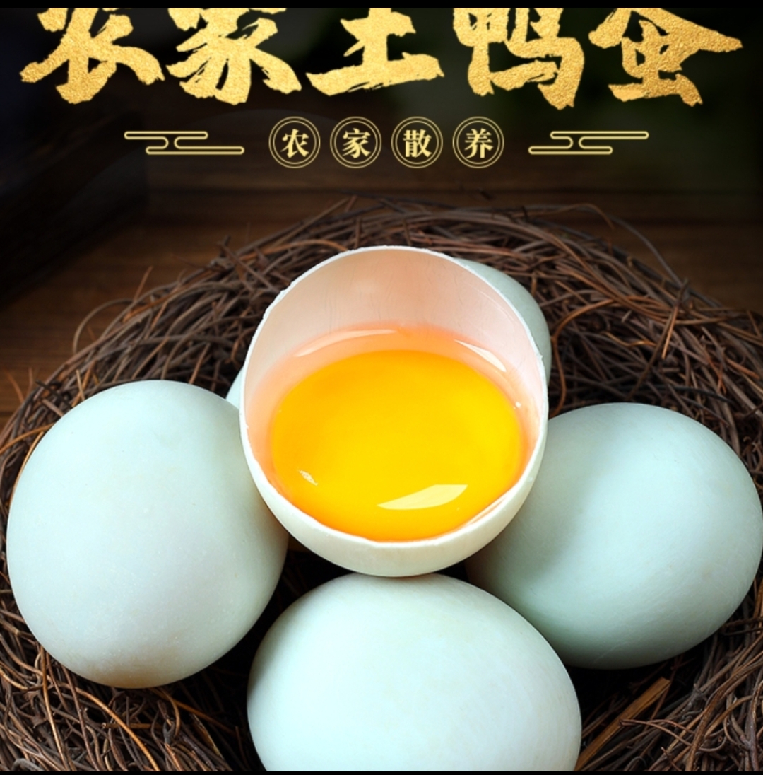 东北养殖纯农村土鸭蛋一份50枚原生态多种食用