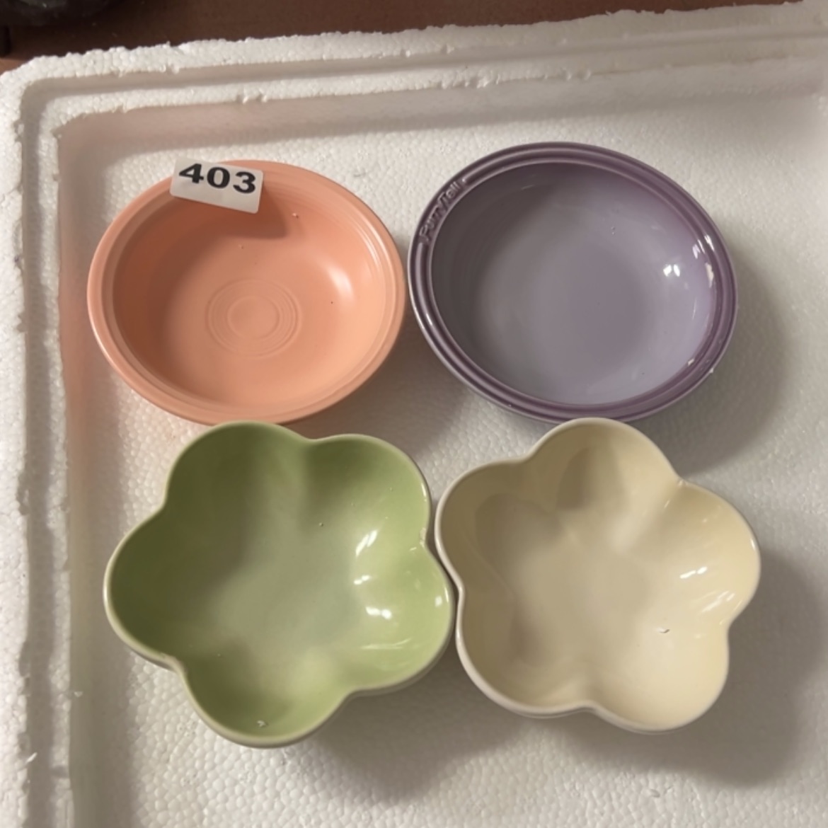 【闪购商品】陶瓷碟瑕疵梅花2个+pw+尾巴