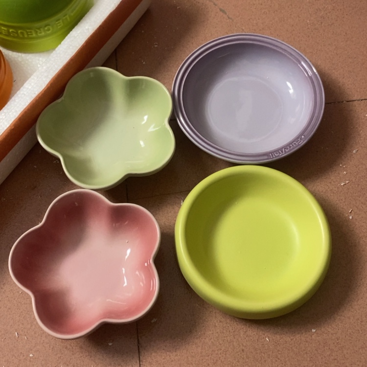 【闪购商品】密胺盘瑕疵款5寸梅花2+尾巴+pe