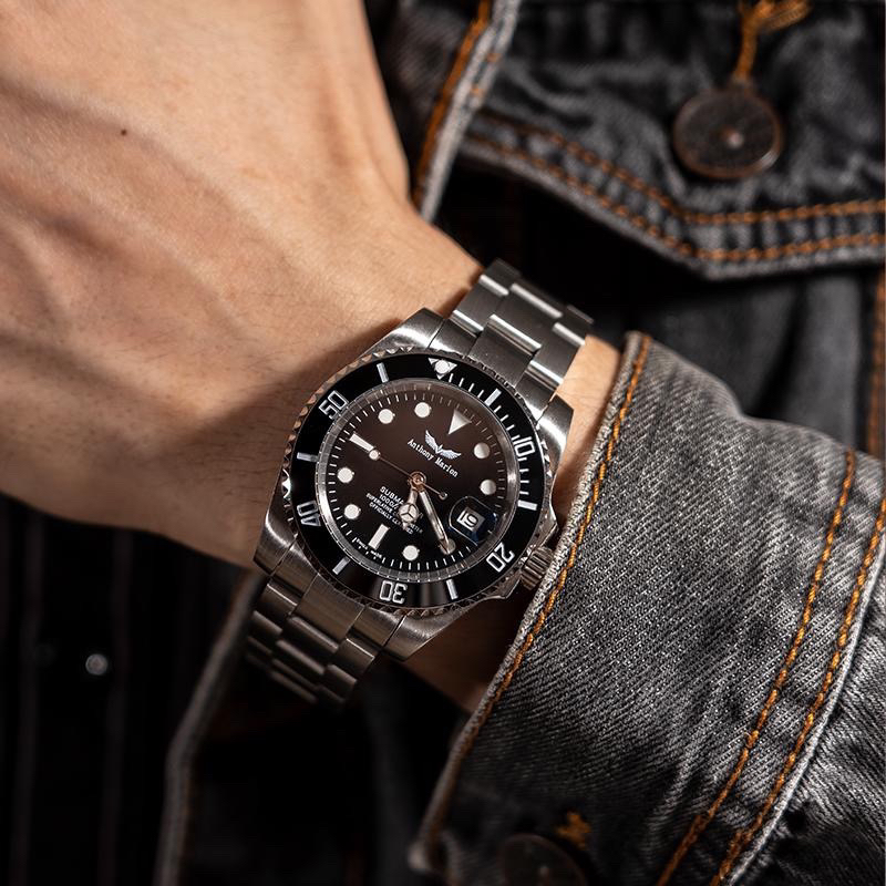 6全新未使用（专柜直发）Anthony Marion-高端经典自动机械腕表 