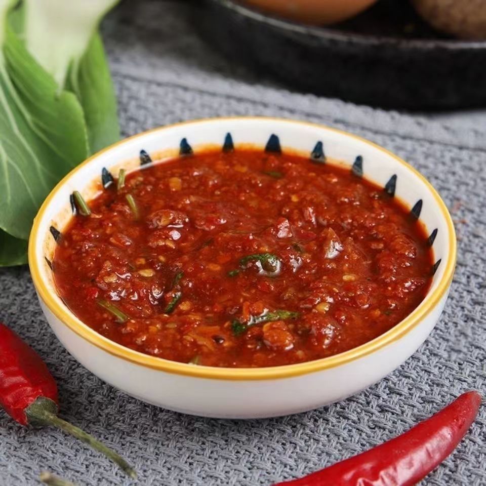 佳木斯特色辣椒酱(150克)每袋韩式下饭香辣朝鲜族蘸料