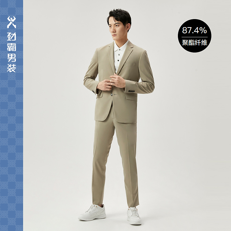 劲霸套休闲西服|BSFT1904