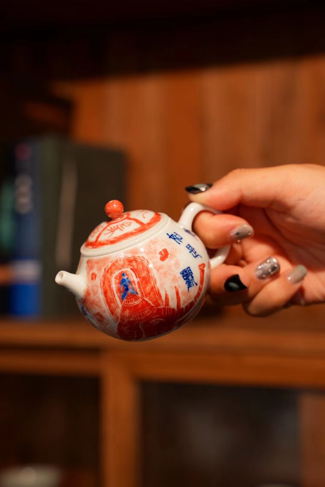 沈国镇拓片宁静无为兆云窑兆云文器小瓷壶岩茶茶具陶瓷茶壶