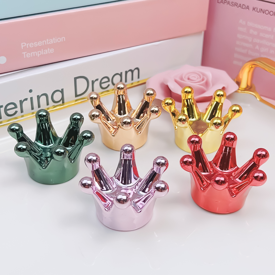 【合欢】彩色皇冠提手diy手工装饰提手公主风北欧手工辅料