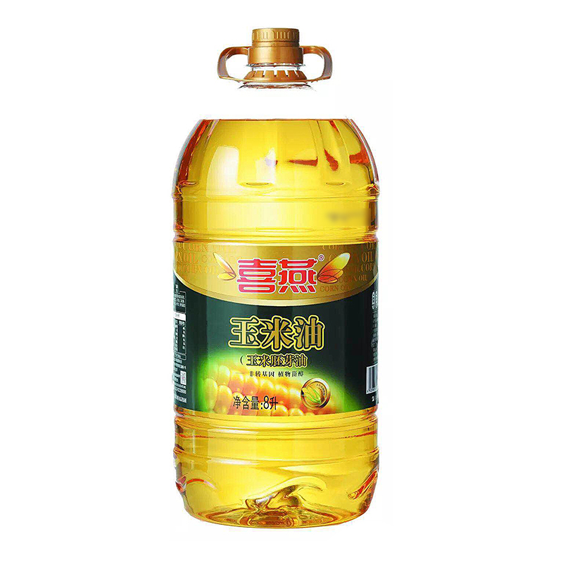 喜燕玉米胚芽油8L/桶