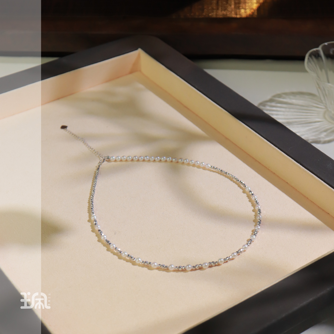 冬野|海水珍珠*手链*18k金镶嵌QC23101115多样性发其一