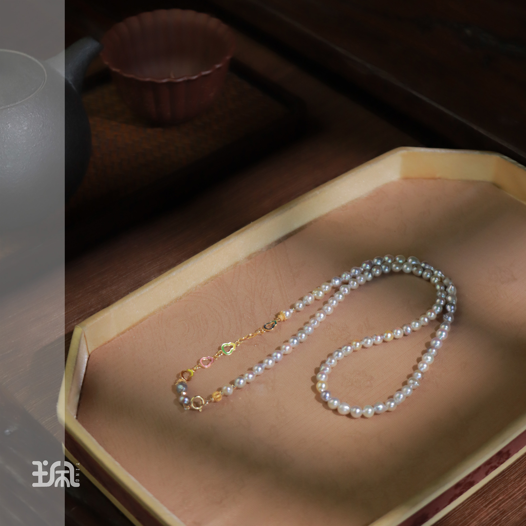 单链/意冉|海水珍珠*18K金镶嵌XYB24013111多样性发其一