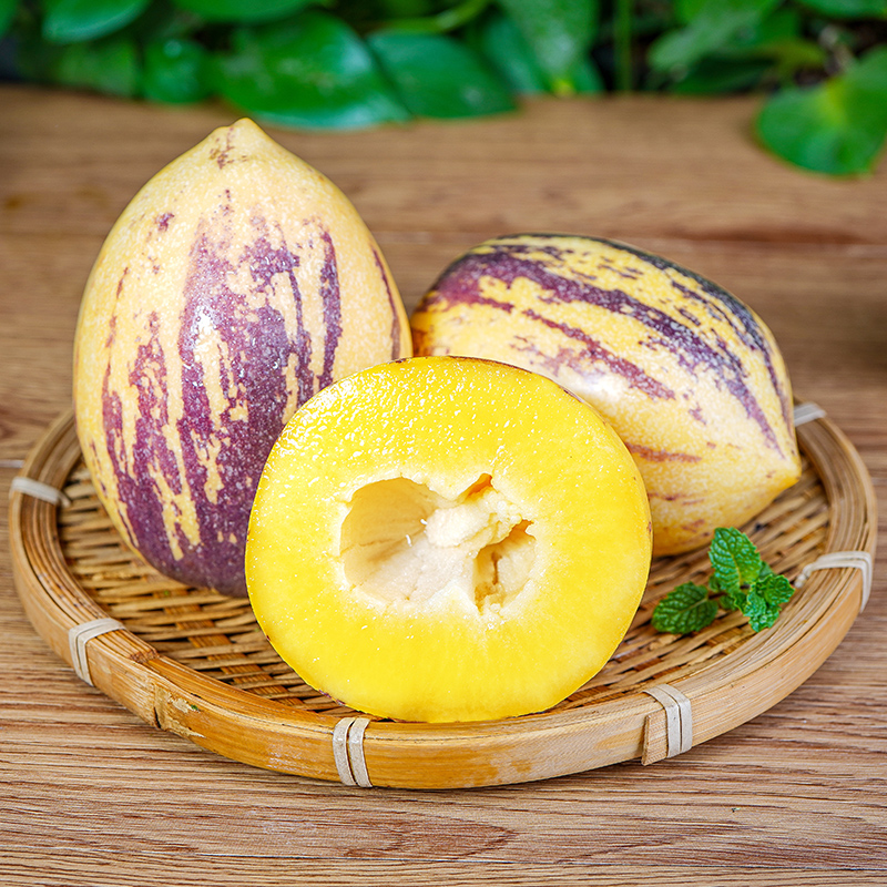 CJD甘肃民勤人参果4.5斤黄肉大果新鲜水果人生果孕妇整箱长圆果