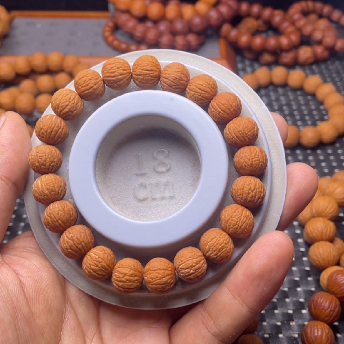 【闪购商品】猴头核桃吊坠野生麒麟纹凤羽12
