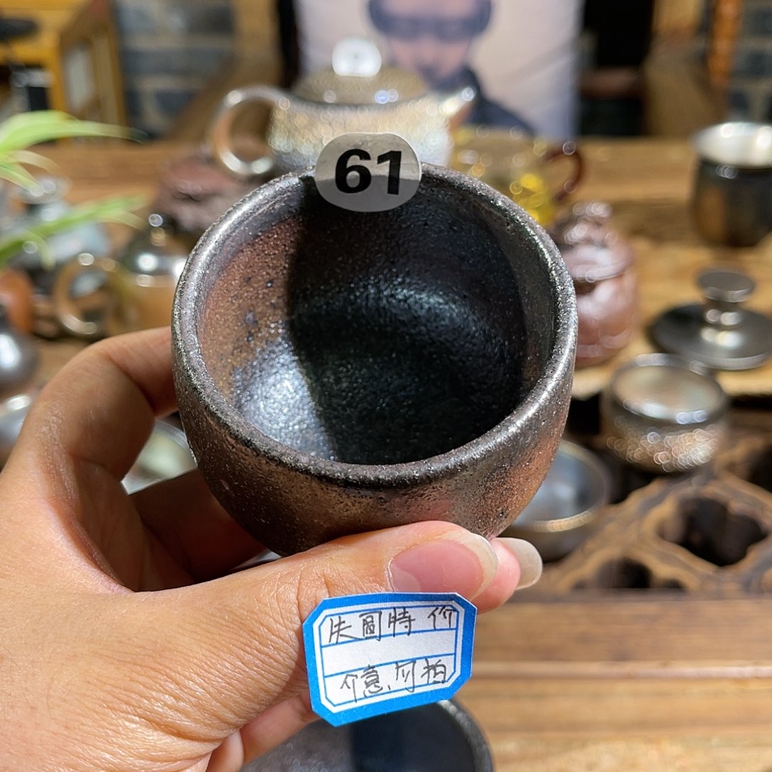 杯云南陶泥高温柴柴烧