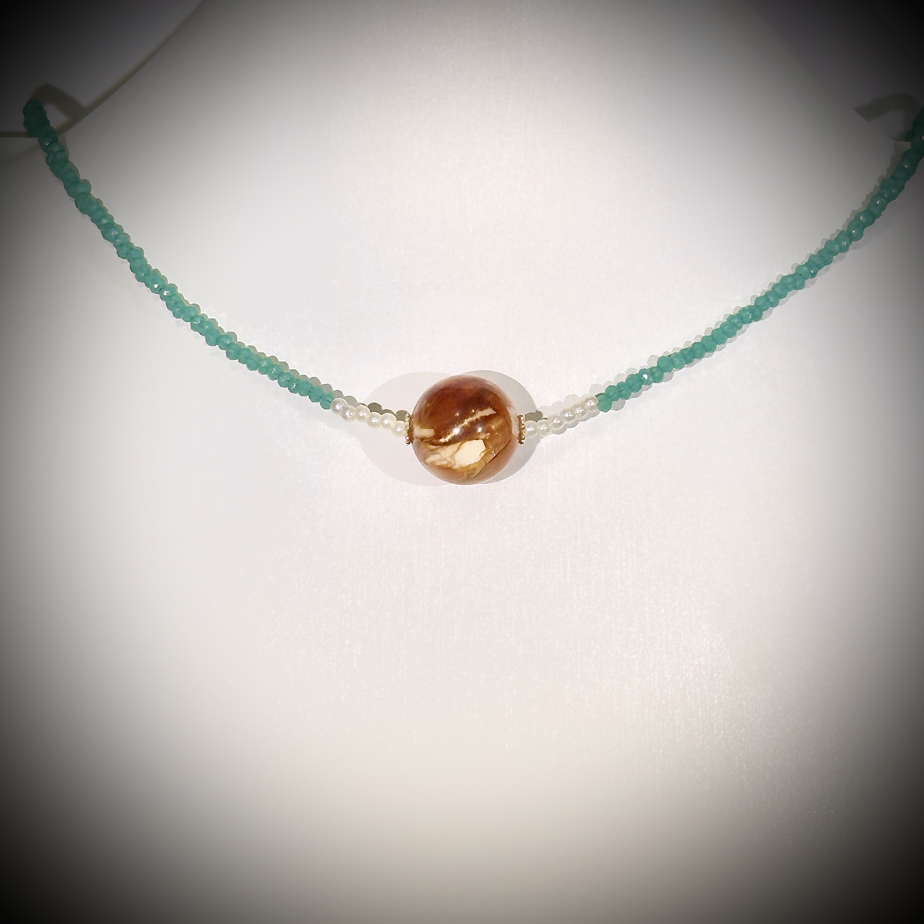 【莹莹专属】天然蜜蜡项链M9289多样性发一