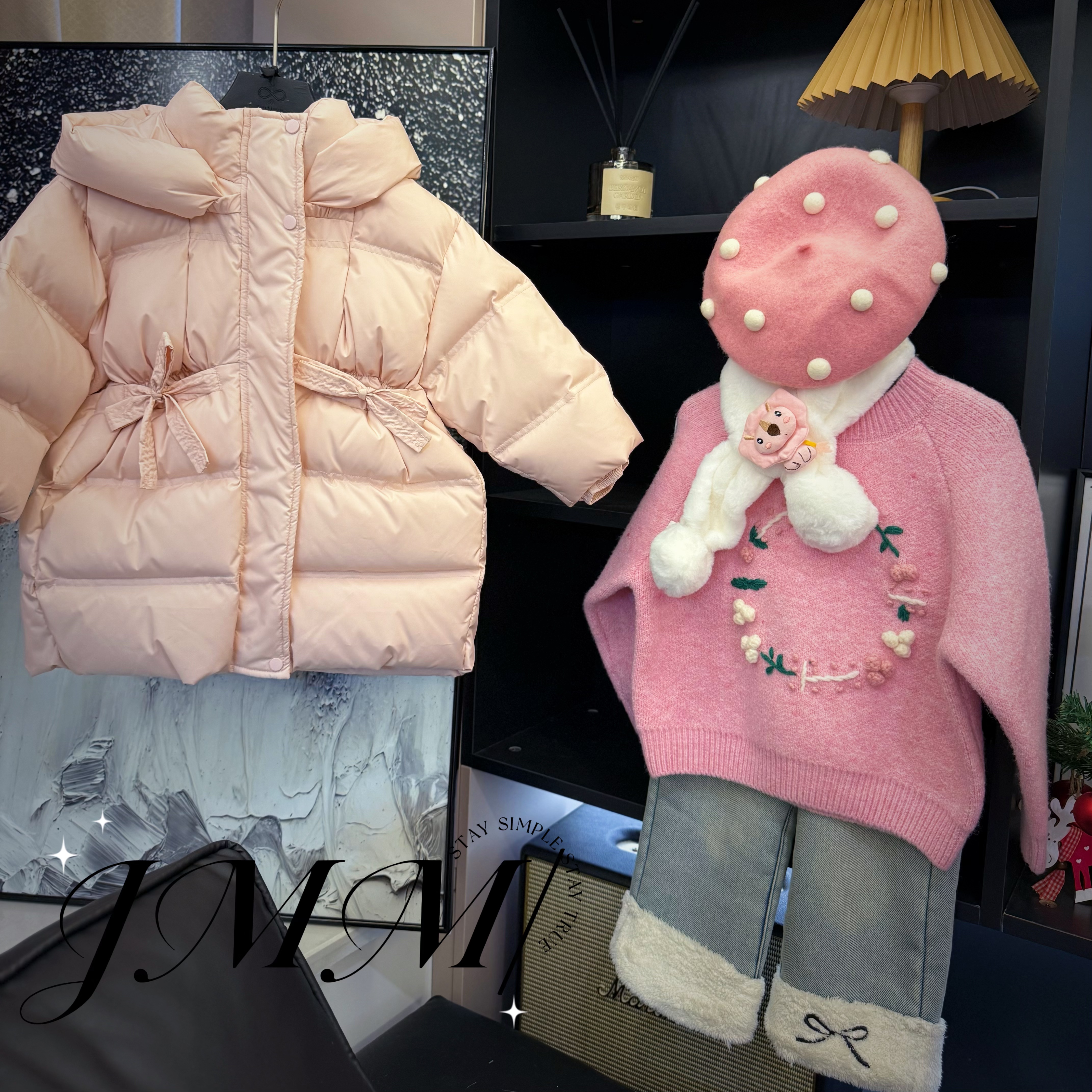 F012【秋冬款】F057设计师设计时尚走秀外套毛衣裤子