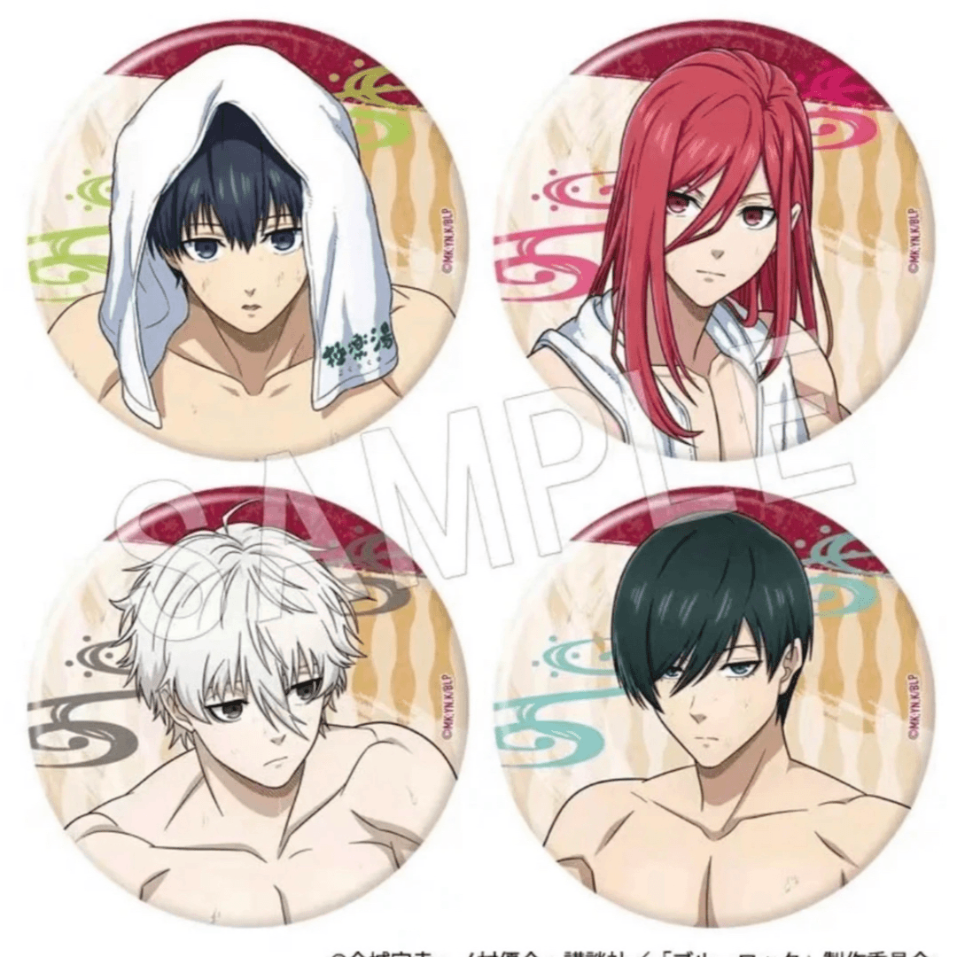 【蓝色监狱】极乐汤锁骨风吧唧 日谷 勋章盲盒 【默认代拆】