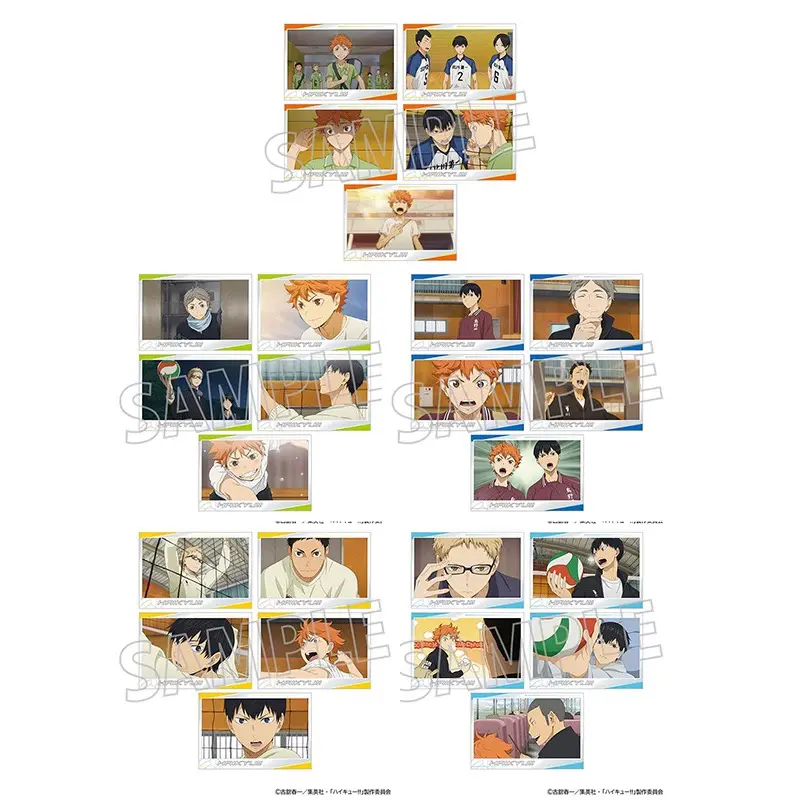 【排球少年】Movic 场面写明信片 卡片 1-5话卡牌收藏（代拆盲盒）