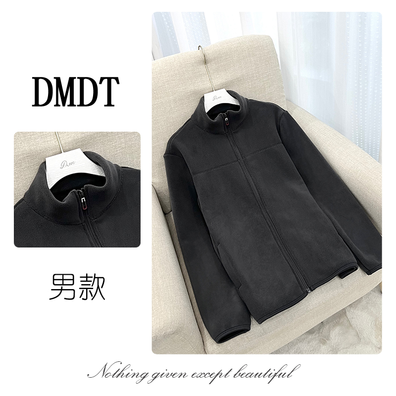 男款【DMDT潮牌】新品“简”加厚奥粒绒显瘦男外套HS8006