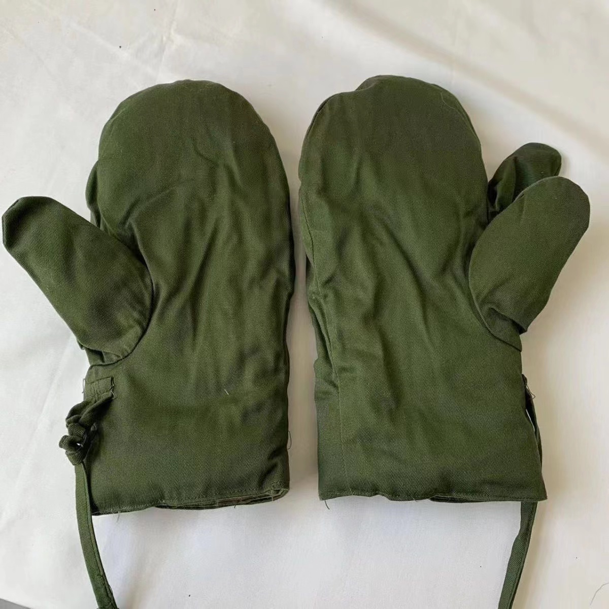 冬季防寒左两指右三指棉手套