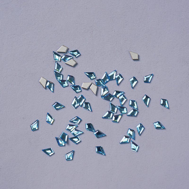 奥地利正品华子 平底异形（马眼三角长方爱心五角菱形）超闪美甲钻