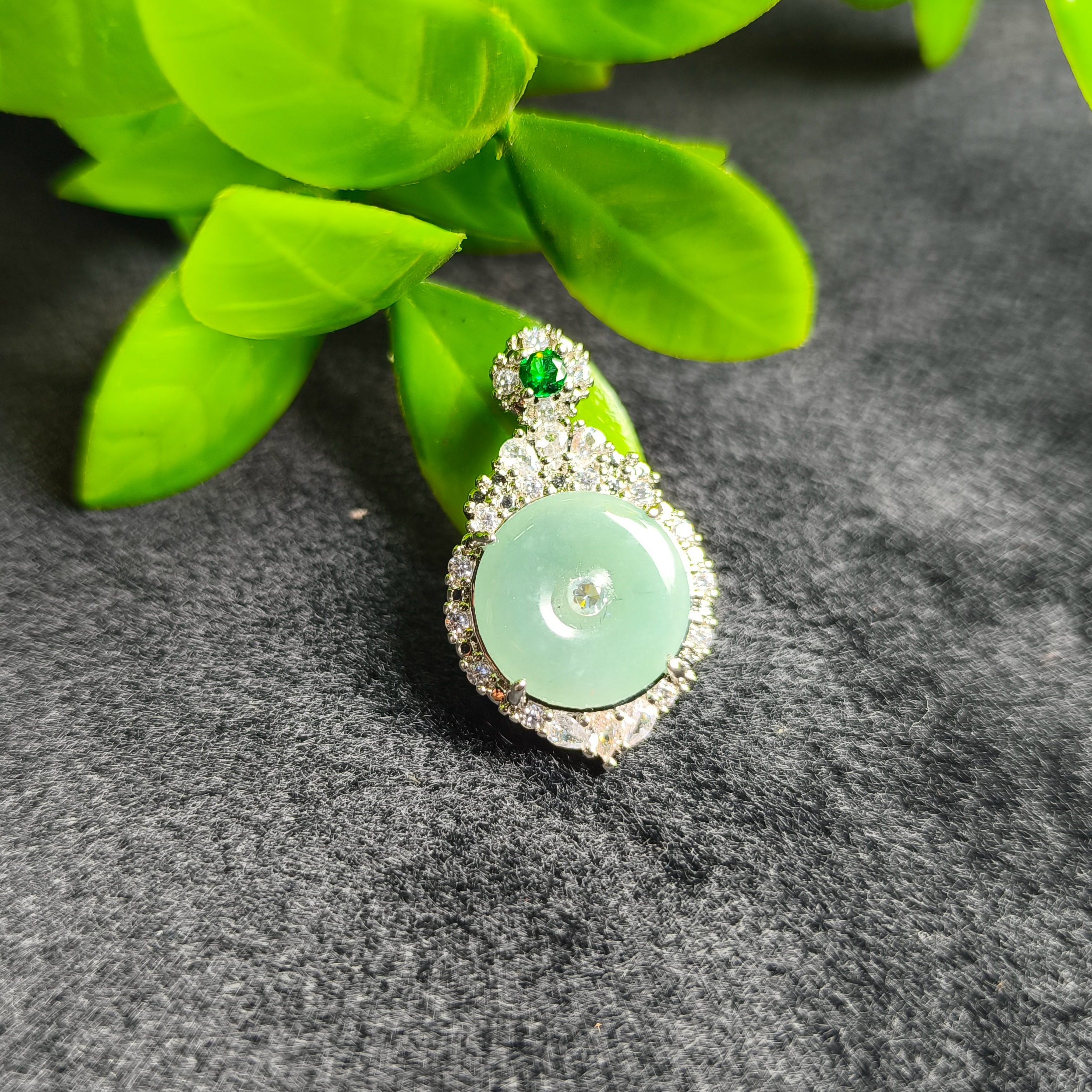 FD124【福佑多】翡翠 平安扣多样性发货 拍一发一