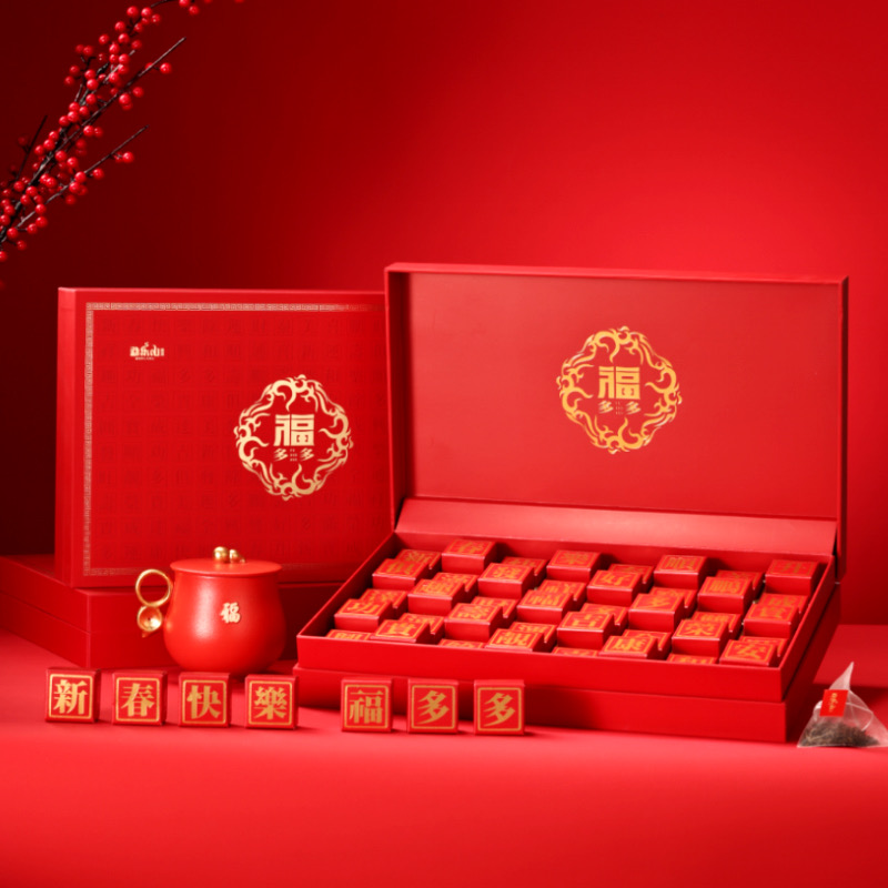 2023永乐（福多多）袋泡熟散茶礼盒装160g