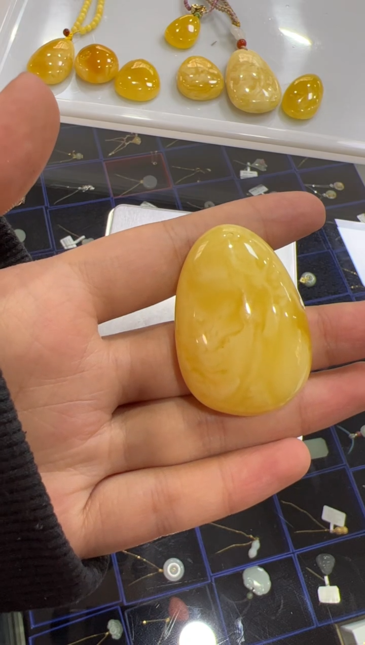 【闪购商品】蜜蜡颈饰未镶嵌蜜蜡吊坠2