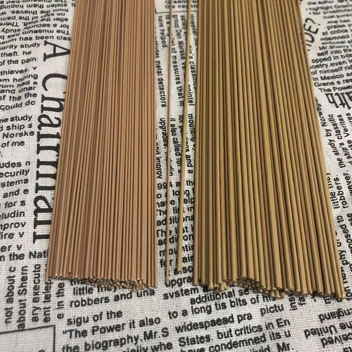 妙小菡手工 2号 花杆18号花杆 手工 DIY 麻绳编织 铜管